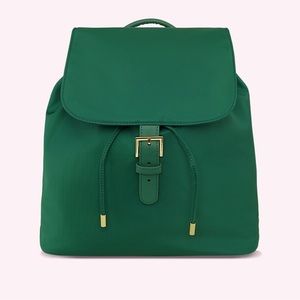SCL Emerald Nylon Flap Backpack